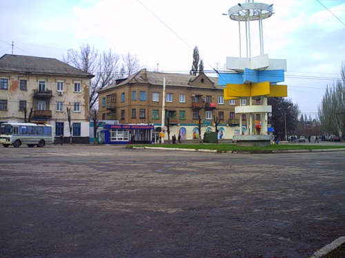 Драка состоялась в городе Стаханов. Фото http://kadievka.com.ua