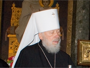 Митрополит Владимир возглавил литургию. Фото Михаила Маркива