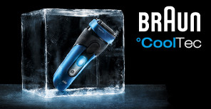 Новость - События - Бритвы Braun CoolTec: сила холода для непревзойденного комфорта