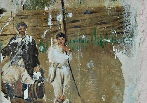 В одесском доме под слоем штукатурки нашли украинские фрески