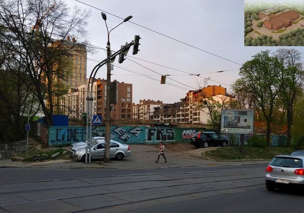 На Татарке вырубили сквер: вместо него хотят построить церковь мормонов фото