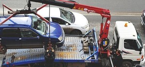 Перевоспитали: с велодорожки в центре Киева массово эвакуировали авто