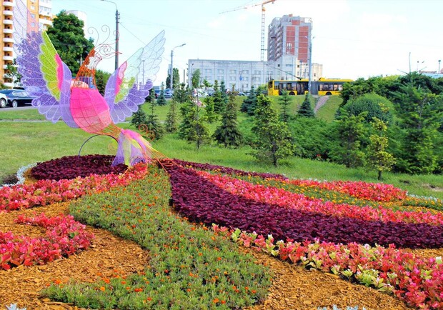 На Шулявке появилась новая цветочная локация. Фото: Соломенска РГА