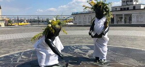 Фотофакт: малыши-основатели на Почтовой приоделись к Ивана Купала