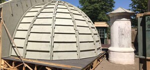 Съемка военной драмы: в Одесской киностудии устанавливают новые декорации 