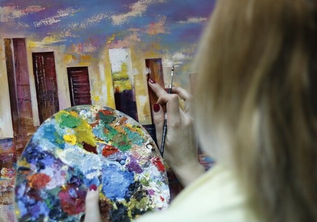 Мастер-класс по живописи в Замка Барона для детей - фото