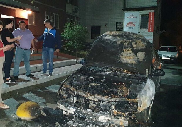 Задержали подозреваемых в поджогше автомобиля "Схем". Фото: "Фокус"