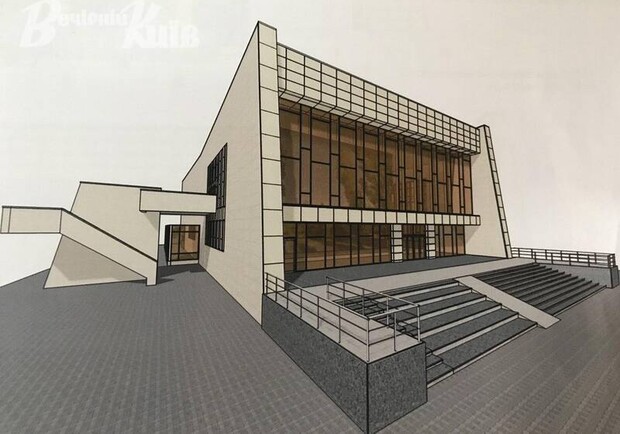 Каким будет кинотеатр "Краков" после реконструкции. Фото: Вечерний Киев