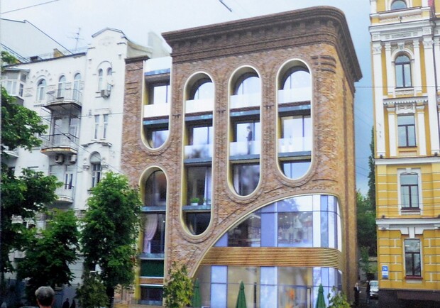 Что построят вместо исторического здания на улице Саксаганского. Фото: Facebook Александра Гусева
