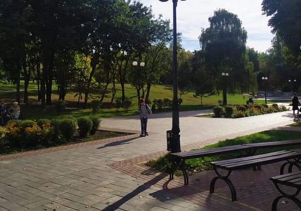 Как преобразят парк "Орлятко". Фото: Facebook "Киевзеленбуд"