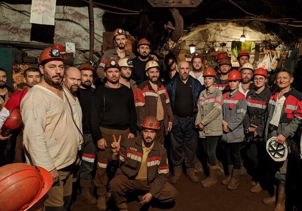В Кривом Роге закончилась забастовка шахтеров / фото:  fb Михайло Волынец