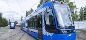 Прокатись: на левом берегу запустили два новых трамвая