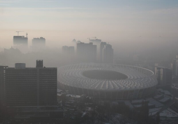 Киев снова среди мировых лидеров по загрязнению воздуха. Фото: 112.ua