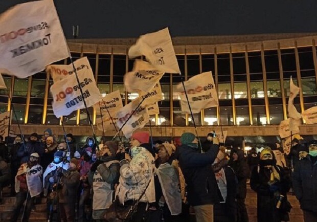 ФОПы возвращаются на Майдан. Фото: Цензор.НЕТ.