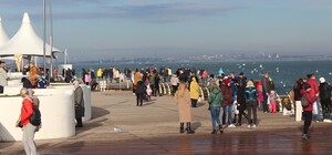 Забег и прогулка у моря: как одесситы проводят 1 января 2021-го года