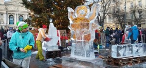 У Львові стартував фестиваль Льодових скульптур: фото, відео