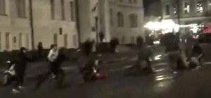 На Контрактовой площади избили представителей ЛГБТ-сообщества