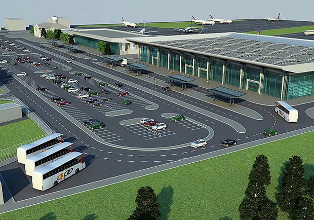 На развитие аэропорта в Днепре выделят больше миллиарда гривен - фото: dnk.aero