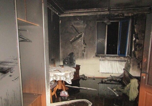В Броварах женщина устроила пожар в отеле. Фото: Полиция Киевской области
