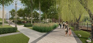 Новые дорожки и много зелени: как будет выглядеть обновленный парк имени Рыльского 