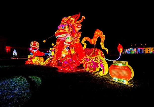 Фестиваль гигантских китайских фонарей - фото