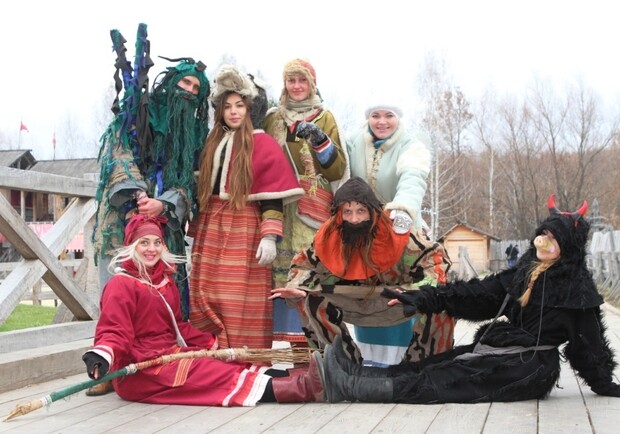Под Киевом зима уйдет по-древнеславянски - фото