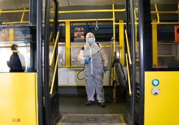 В Киеве могут запретить работу общественного транспорта. Фото: КГГА