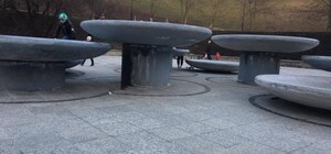 Не успели подключить: в Соломенском ландшафтном парке разрушаются новые фонтаны