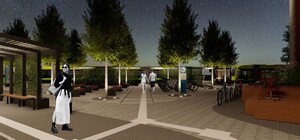 Візуалізація: між вулицями Чупринки і Бандери облаштують громадський простір