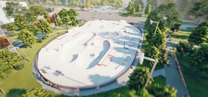 Экстремалы оценят: как будет выглядеть скейт-парк на левом берегу (фото, видео)