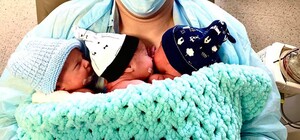 Лелека не скупився: у львівському перинатальному центрі народилася трійня