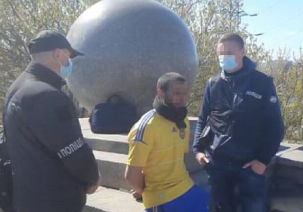 В Киеве задержали подозреваемого в убийстве с расчленением. Фото: Пресс-служба полиции Киева