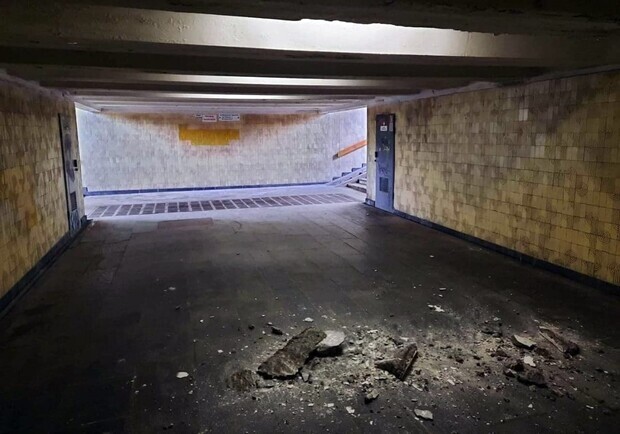 Компания-застройщик отремонтирует "уставший" подземный переход возле строящегося ЖК. Фото: Киев Сейчас