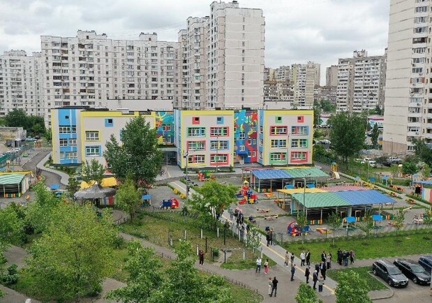 На Троещине открыли новый современный детский сад. Фото: КГГА.