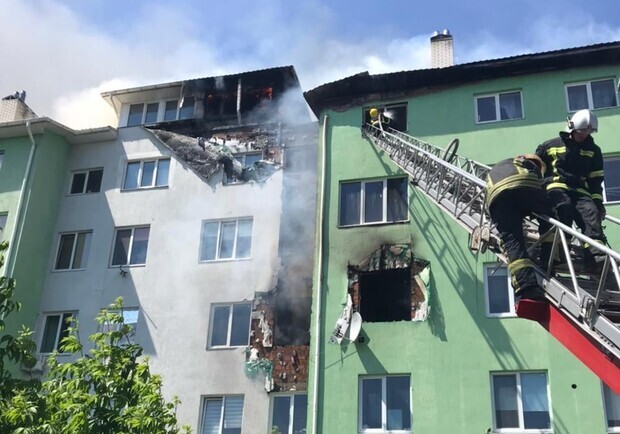 Стала известна реальная причина взрыва в Белогородке. Фото: ГСЧС.