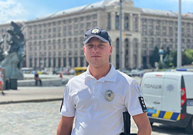 В Киеве полицейский по пути домой задержал воровку. Фото: Полиция Киева