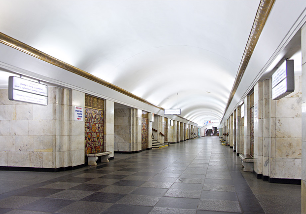 На станции метро "Крещатик" произошла массовая драка. Фото: livejournal.