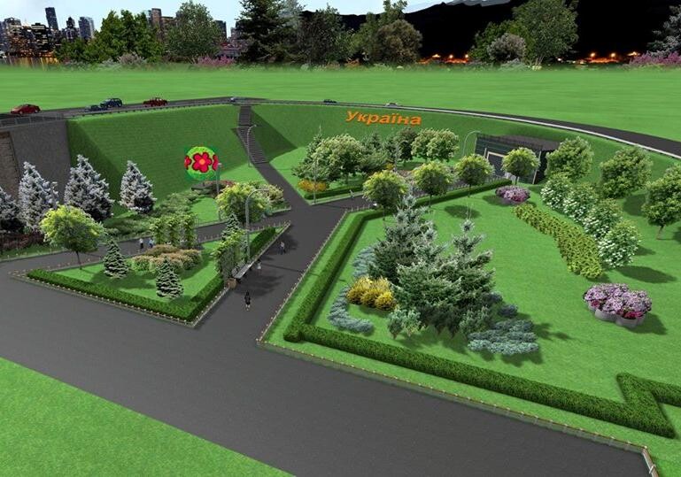 Вместо сквера: возле станции метро 