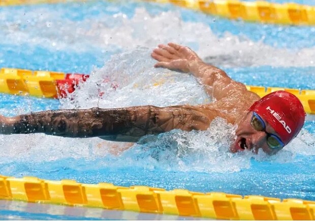 Украинский пловец Максим Крипак выиграл "золото" Паралимпиады. Фото: segodnya.ua