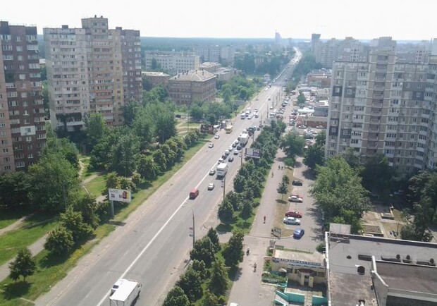 В Киеве отремонтируют Харковское шоссе. Фото: wikimapia.org