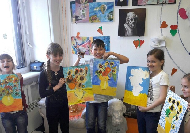 Мастер-классы по живописи для детей - фото