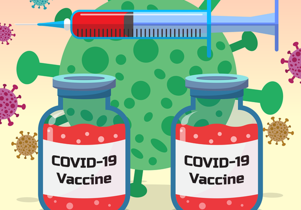 Через год украинцам снова нужно будет вакцинироваться от коронавируса. Иллюстрация: pixabay.com: 