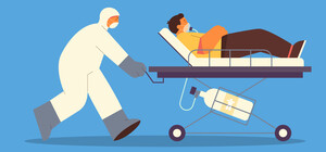 Не для слабонервных: в Полтаве показали кадры из морга и реанимации для COVID-пациентов