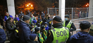 Аншлаг и 500 полицейских: как в Одессе прошел матч сборных Украины и Болгарии