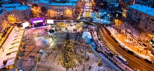  В Киеве засветятся километры новогодних иллюминаций ко Дню Святого Николая