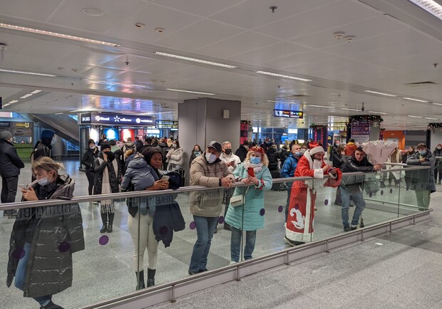 Вход в аэропорт "Борисполь" стал проще из-за уменьшения противоэпидемических мер 
