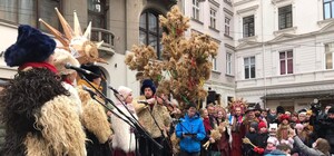 У центрі Львова встановили Різдвяного Дідуха