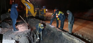 Авария на водопроводе: Тюринка осталась без воды на сутки