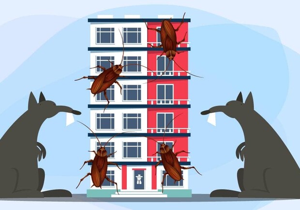 На Оболони многоэтажку атакуют мыши и тараканы. 