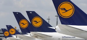 Lufthansa перенесла три киевских рейса из-за угрозы нападения РФ